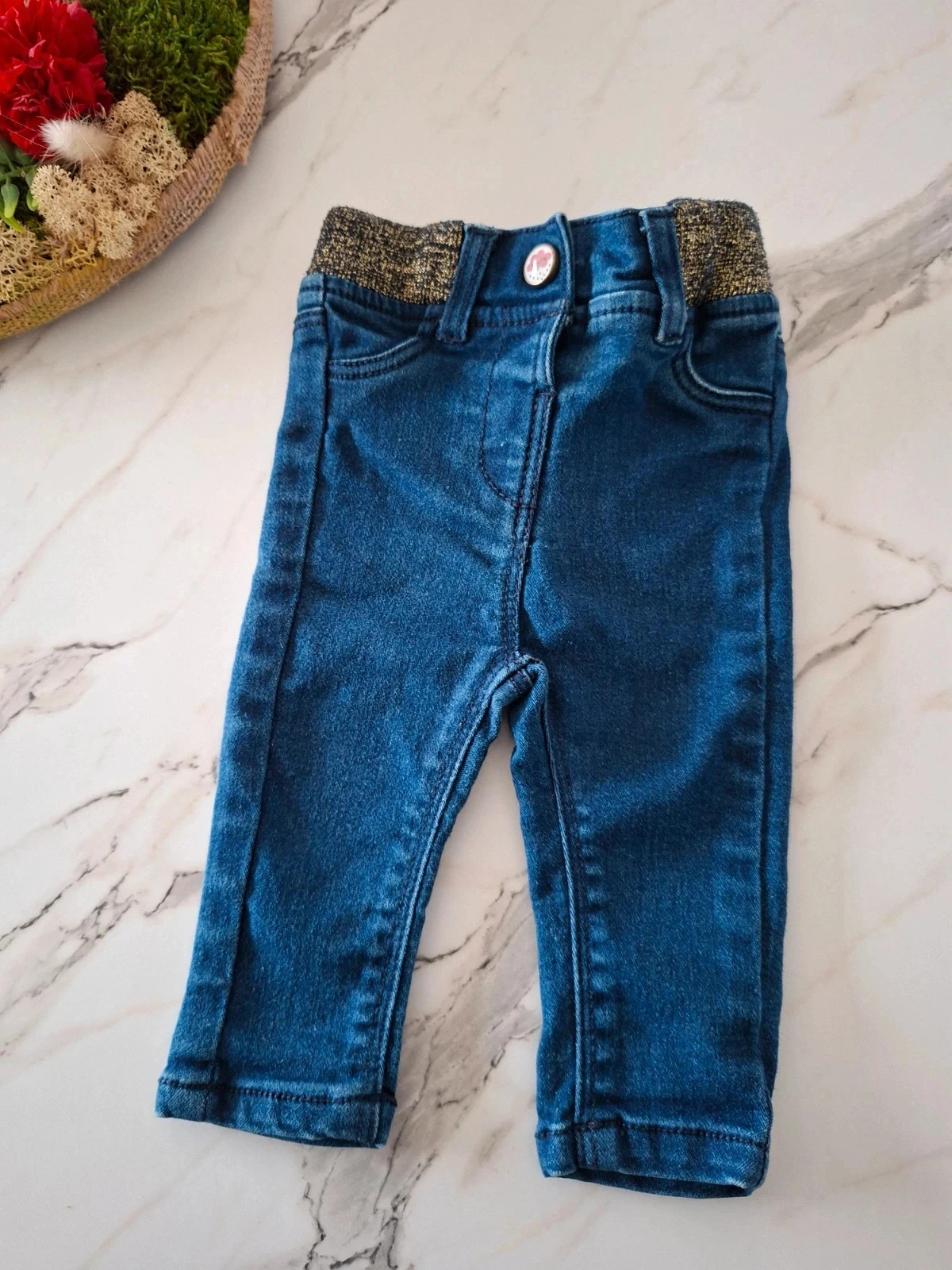 Jean fille taille 3 mois - Kiabi 🌸 – photo 2